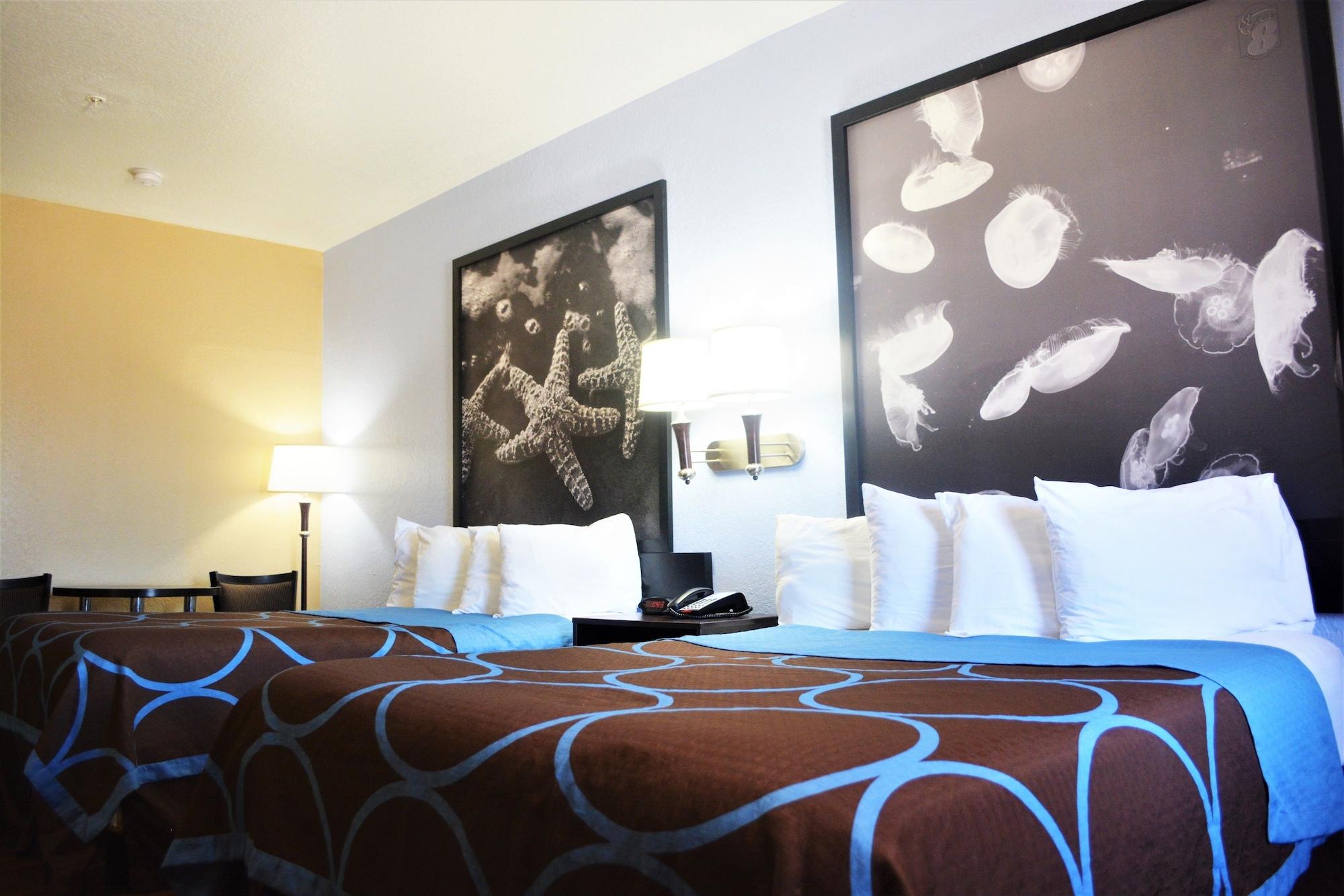 Super 8 By Wyndham Galveston Exterior foto